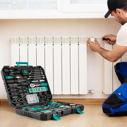 198-Piece - Hand Tool Set, Ratchet, Socket, Tool Set