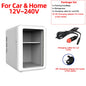 4-Liter CAR/HOME - MINI BEAUTY REFRIGERATOR W/COOLING & HEAT