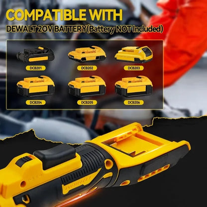 20-Volt, 220N.m - 3/8-Inch Drive Upgraded Extended Head Cordless Ratchet Wrench