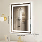 36in x  24in - LED FRONT & BACK LIT BATHROOM VANITY MIRROR