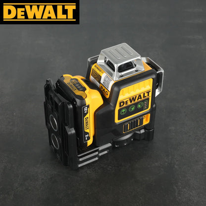 12V - DEWALT DW089LG INDOOR/OUTDOOR 12-LINES LASER LEVEL 3-SIDES VERTICAL 360-DEGREES
