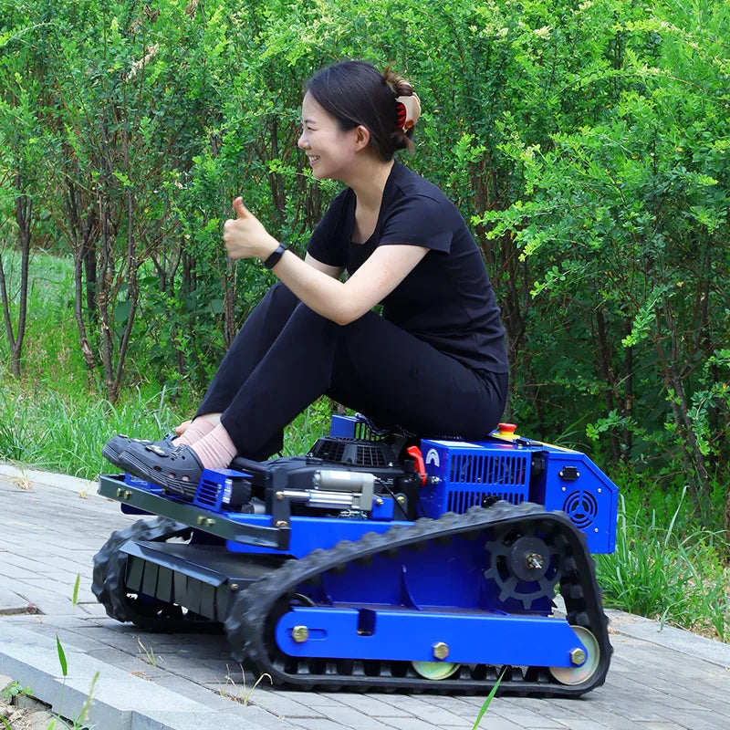 CUSTOMIZED TRACKED ALL-TERRAIN GRASS LAWN MOWER
