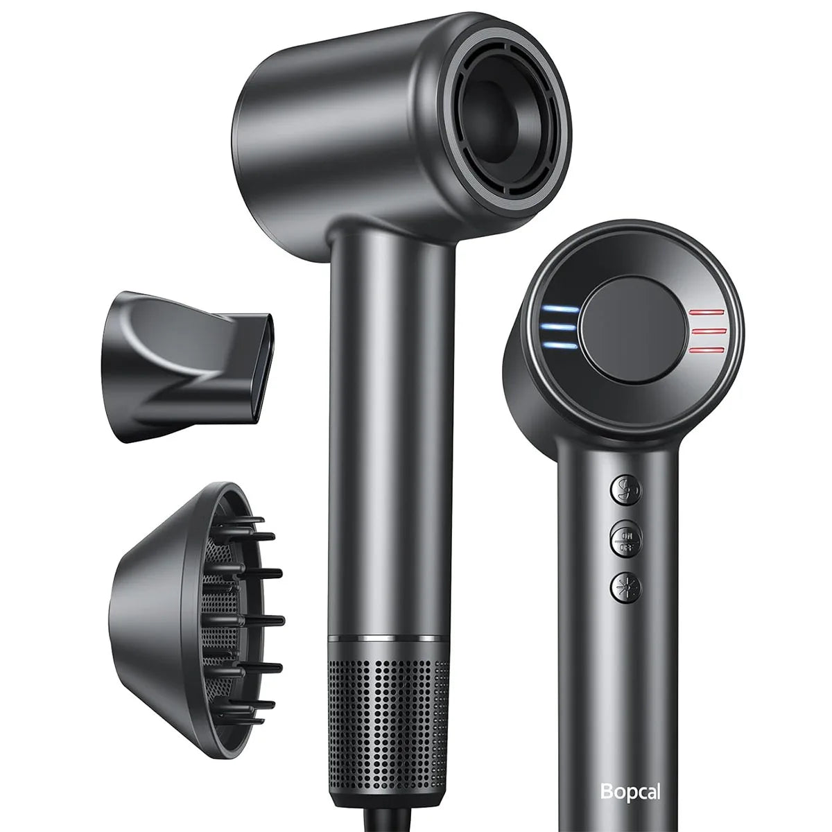120,000-RPM 1,600-Watt - Brushless High Speed Negative Ions Hair Dryer