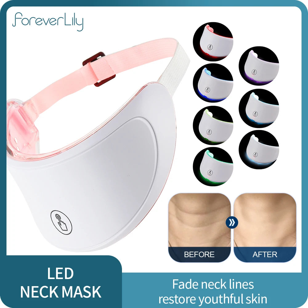 7-Colors - LED Neck Mask Anti-Wrinkle Skin Care