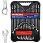 32pcs - SAE & METRIC COMBINATION WRENCH SET IN ORGANIZER