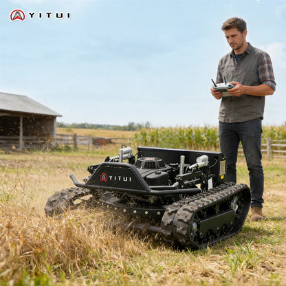 Customized All-Terrain Self-Propelled Remote-Controlled Lawn Mower