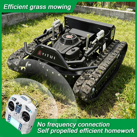 CUSTOMIZED PROFESSIONAL REMOTE CONTROLLED SELF-PROPELLED LAWN MOWER