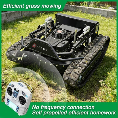 CUSTOMIZED PROFESSIONAL REMOTE CONTROLLED SELF-PROPELLED LAWN MOWER