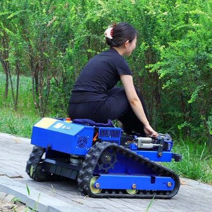 CUSTOMIZED TRACKED ALL-TERRAIN GRASS LAWN MOWER