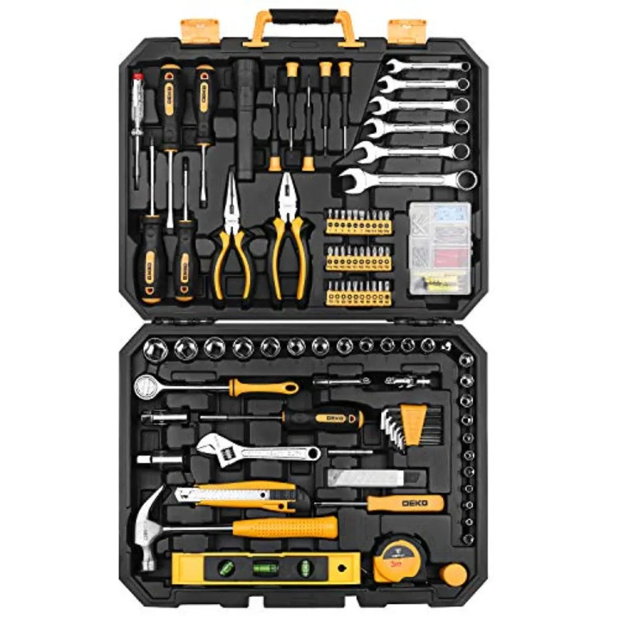 208-Piece - GENERAL HOUSEHOLD TYPE HAND TOOLS SET