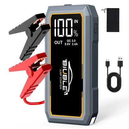 3000A/4000A/5000A - PORTABLE JUMP STARTER POWER BANK & AIR PUMP