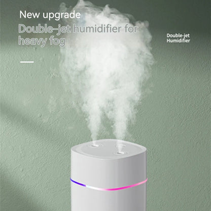 600ML - DOUBLE SPRAY AROMATHERAPY PORT USB AIR HUMIDIFIER