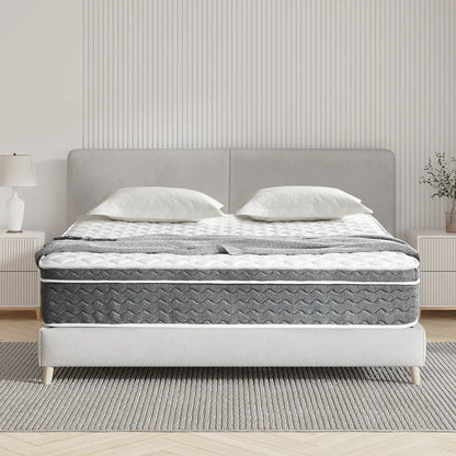 10in/12in/14in - QUEEN SIZE HYBRID MEDIUM, MOTION ISOLATION MATTRESS-IN0-A-BOX