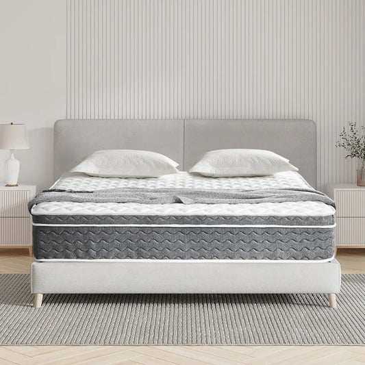 10in/12in/14in - QUEEN SIZE HYBRID MEDIUM, MOTION ISOLATION MATTRESS-IN0-A-BOX