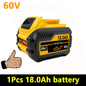 20V/60V, 18.0Ah LITHIUM-ION REPLACEMENT RECHARGEABLE BATTERIES