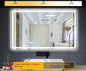 LED LIT - LUXURY WALL-MOUNTED TOUCH SCREEN BATHROOM MIRROR