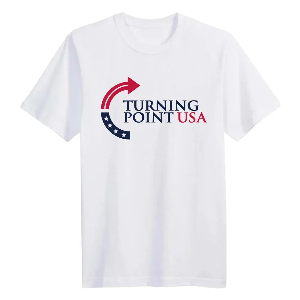 TURNING POINT USA SHORT SLEEVE COTTON T-SHIRT