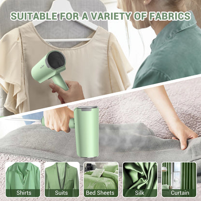 110V/220V - 1000W PORTABLE ELECTRIC HANDHELD GARMENT STEAMER IRON