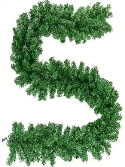 17ft -  CHRISTMAS ARTIFICIAL VINE FRONT DOOR DECORATION WREATHS