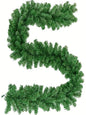 17ft -  CHRISTMAS ARTIFICIAL VINE FRONT DOOR DECORATION WREATHS