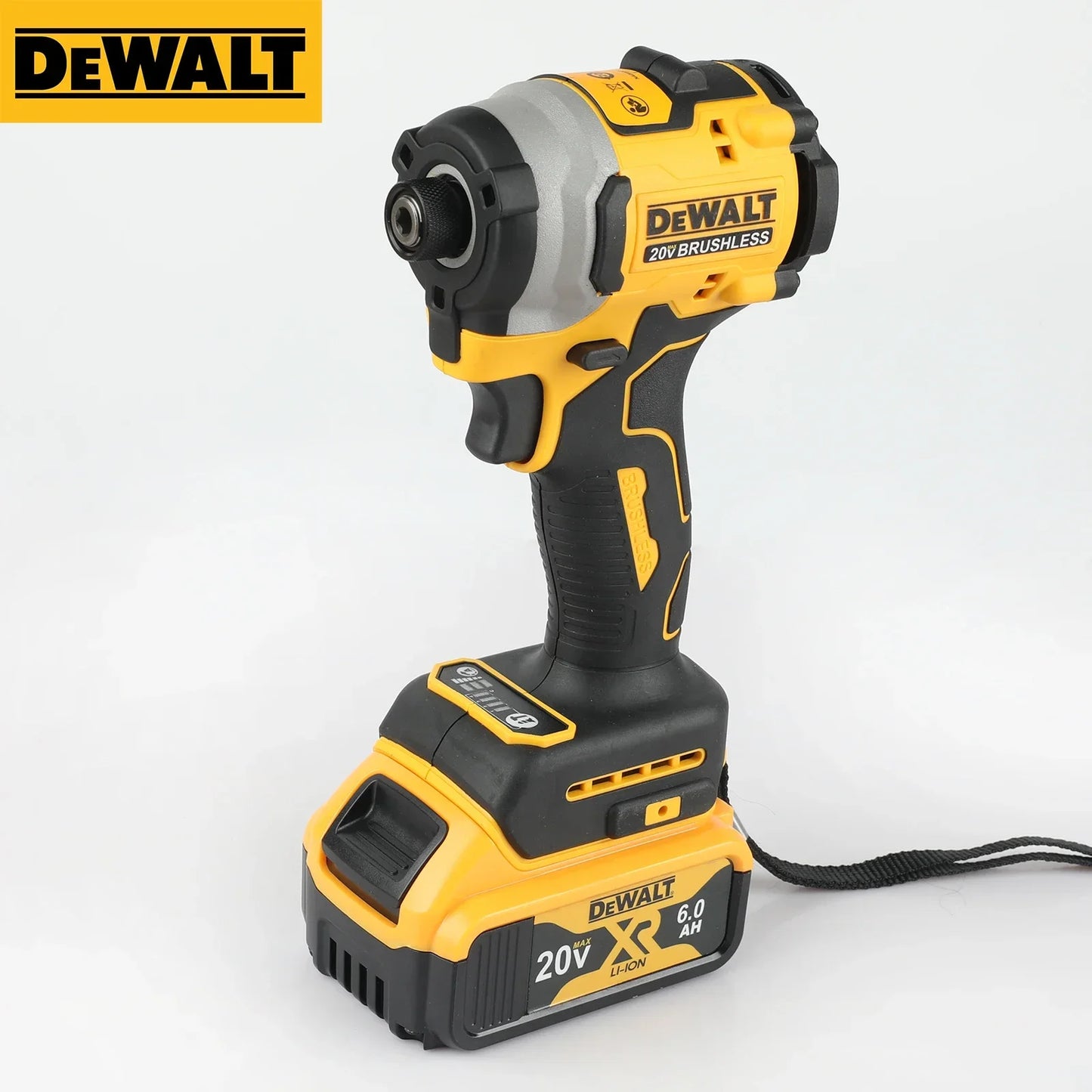 DEWALT DCF850 20V Cordless Lithium-Ion Screwdriver High-Torque 3-Speed Rechargeable Powerhouse for All Work Needs