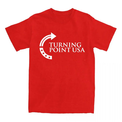 TURNING POINT USA SHORT SLEEVE COTTON T-SHIRT