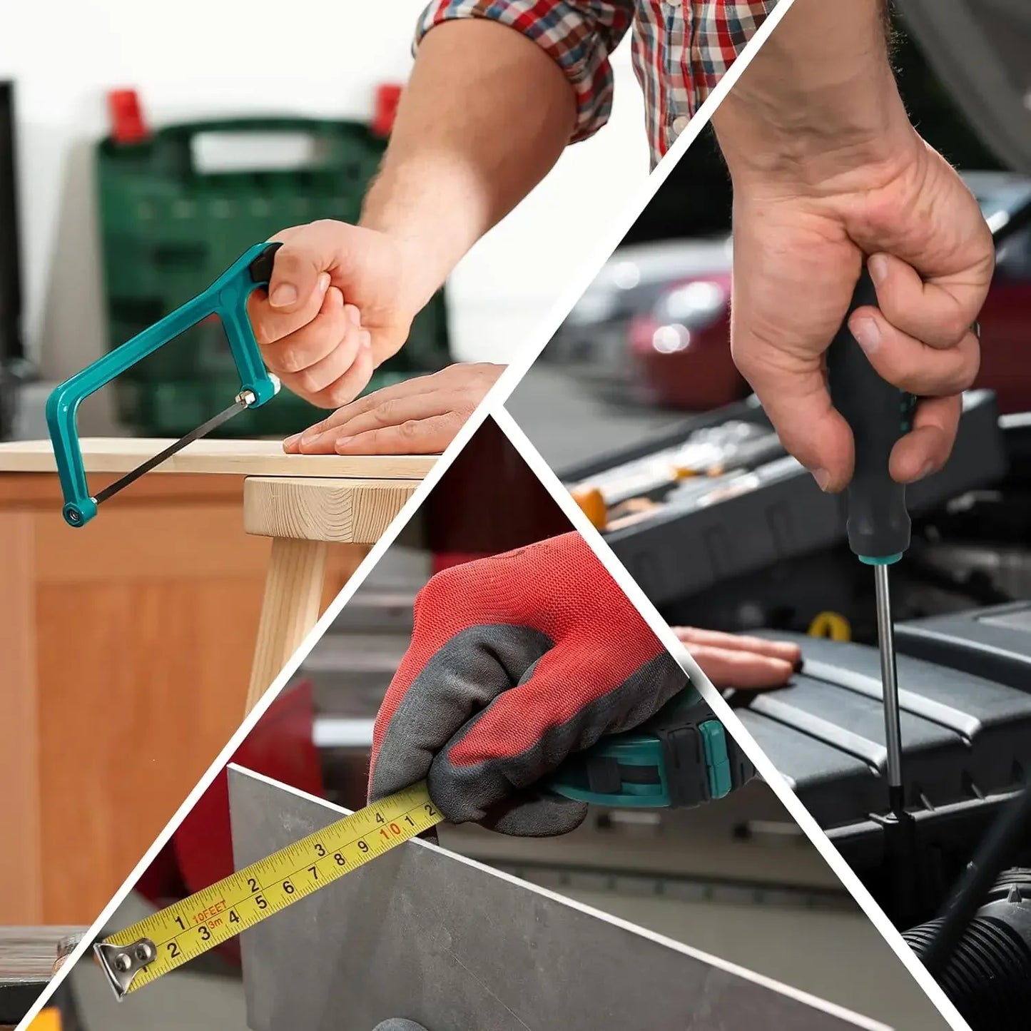 198-Piece - Hand Tool Set, Ratchet, Socket, Tool Set