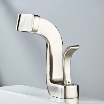 LUXURIOUS BATHROOM WATERFALL FAUCET GOLD, BLACK, CHROME