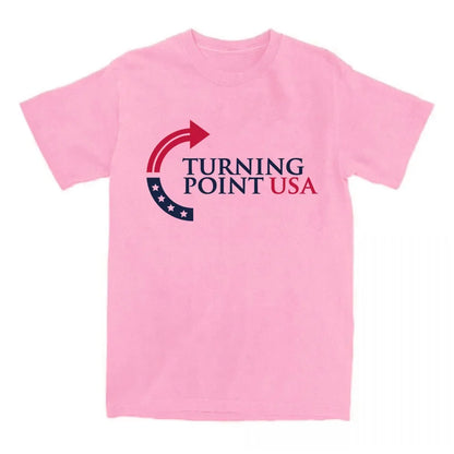 TURNING POINT USA SHORT SLEEVE COTTON T-SHIRT