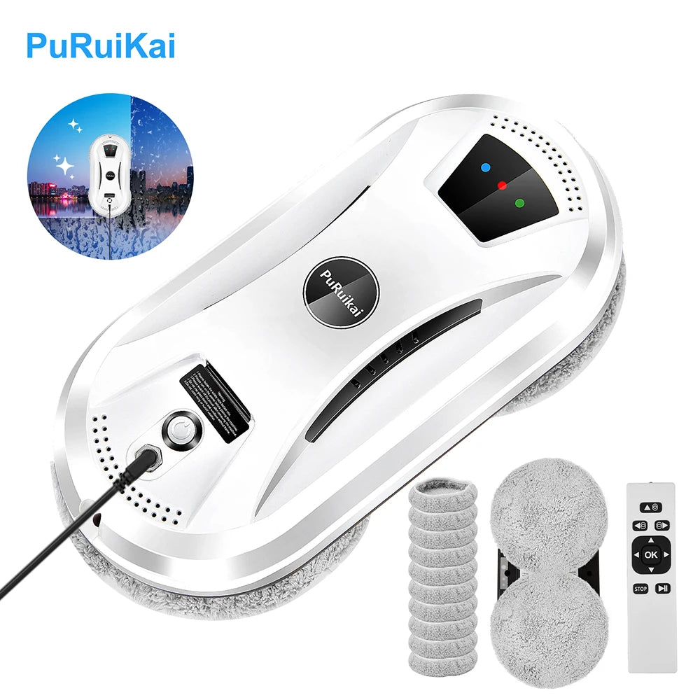 Ultra-Thin Robot Control Vacuum Window Cleaner window