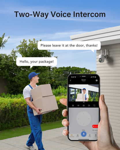 5MP WiFi PT CAMERA, SOUND, HUMAN MOTION DETECTION
