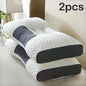 2pcs - ADJUSTABLE SUPPORT ERGONOMIC ORTHOPEDIC MASSAGE NECK PILLOWS