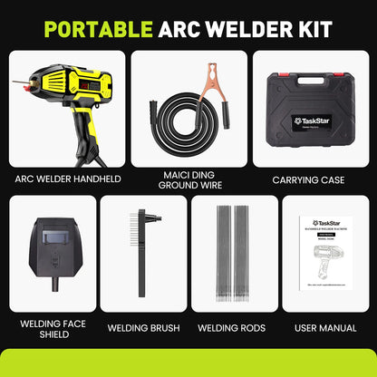 20-AMPS - 200-AMPS - HANDHELD PORTABLE IGBT INVERTER ARC WELDING MACHINE