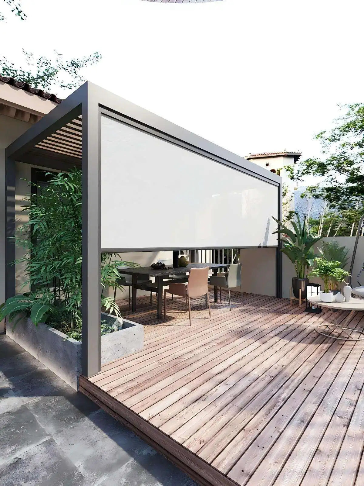 Customized Luxurious Aluminum Outdoor Pergola/Sunshade Gazebo