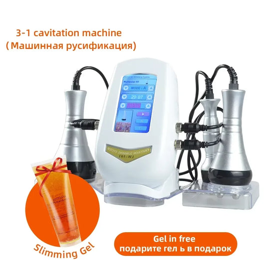 3-in-1 VACUUM 40K SLIMMING CAVITATION MACHINE, SKIN TIGHTNING
