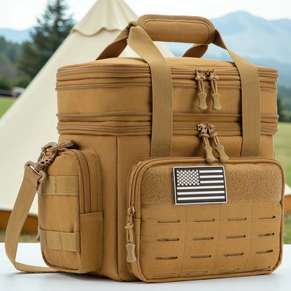 18L - TACTICAL LEAK PROOF  EXPANDABLE COOLER BAG/LUNCH BOX