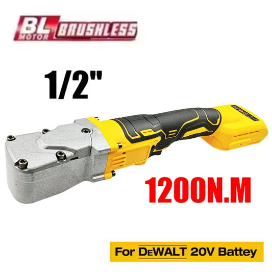 20-Volt, 1200 N.M, 1/2-Inch Drive - Cordless Brushless Ratchet Wrench Electric Cordless