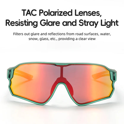 CHILDREN'S POLARIZED PHOTOCHROMIC LENSE CYCLING GLASSES