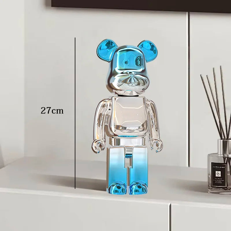 27cm - Graffiti Bear Resin Statue/Ornaments, Bear Decor