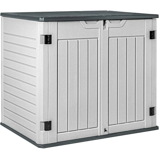 34 Cu ft - HORIZONTAL OUTDOOR STORAGE SHED CABINET