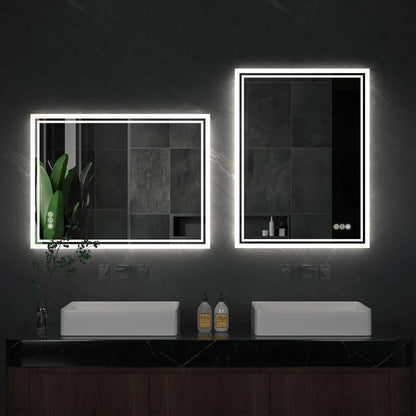 FRAMELESS LED ILLUMINATED BACKLIT BATHROOM MIRROR LED