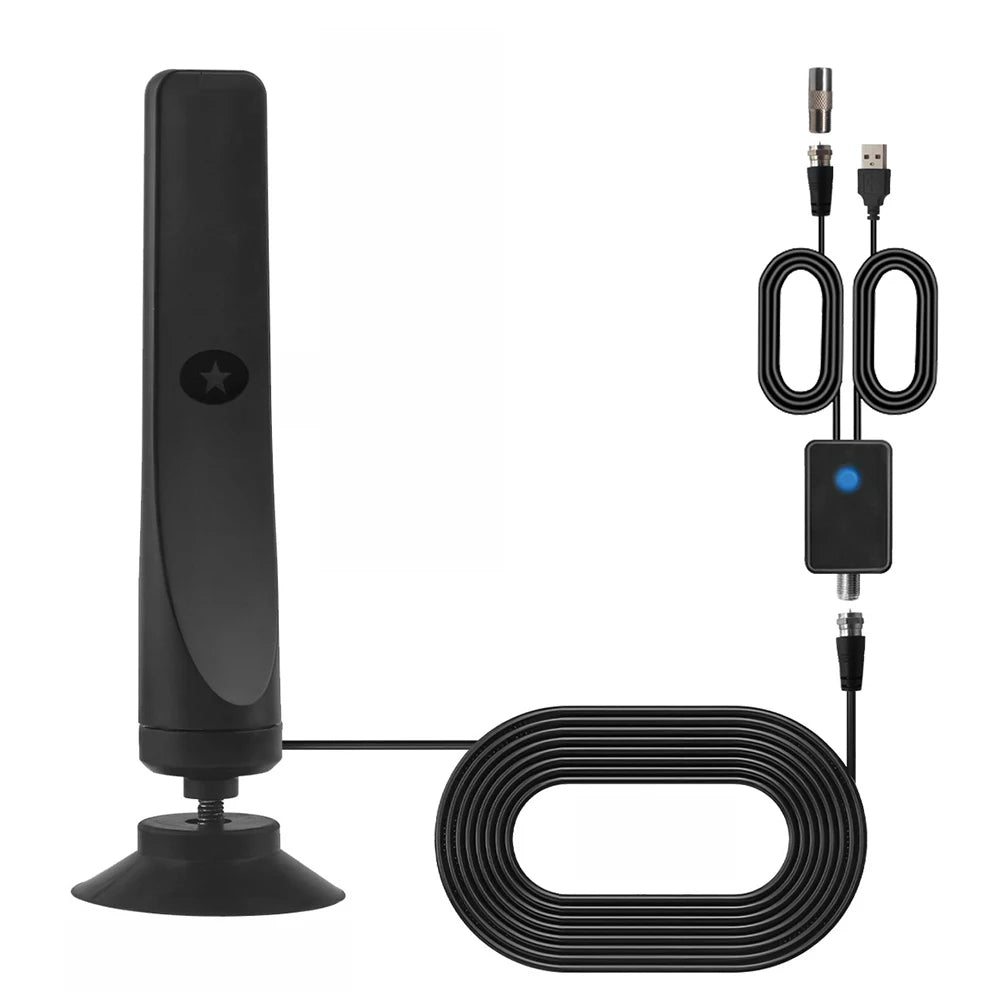 50-MILES - 4K HD DIGITAL TV ANTENNA WITH AMPLIFIER BOOSTER