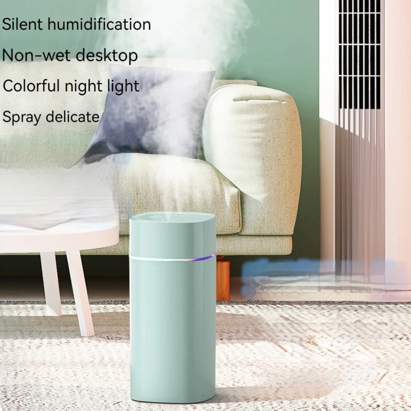 600ML - DOUBLE SPRAY AROMATHERAPY PORT USB AIR HUMIDIFIER