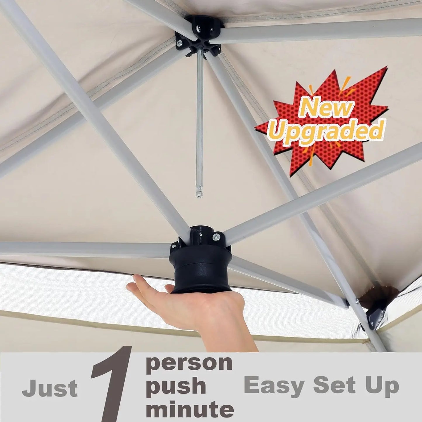 12-Foot x 12-Foot - Pop-Up Gazebos, On Clearance, Metal Waterproof Gazebo