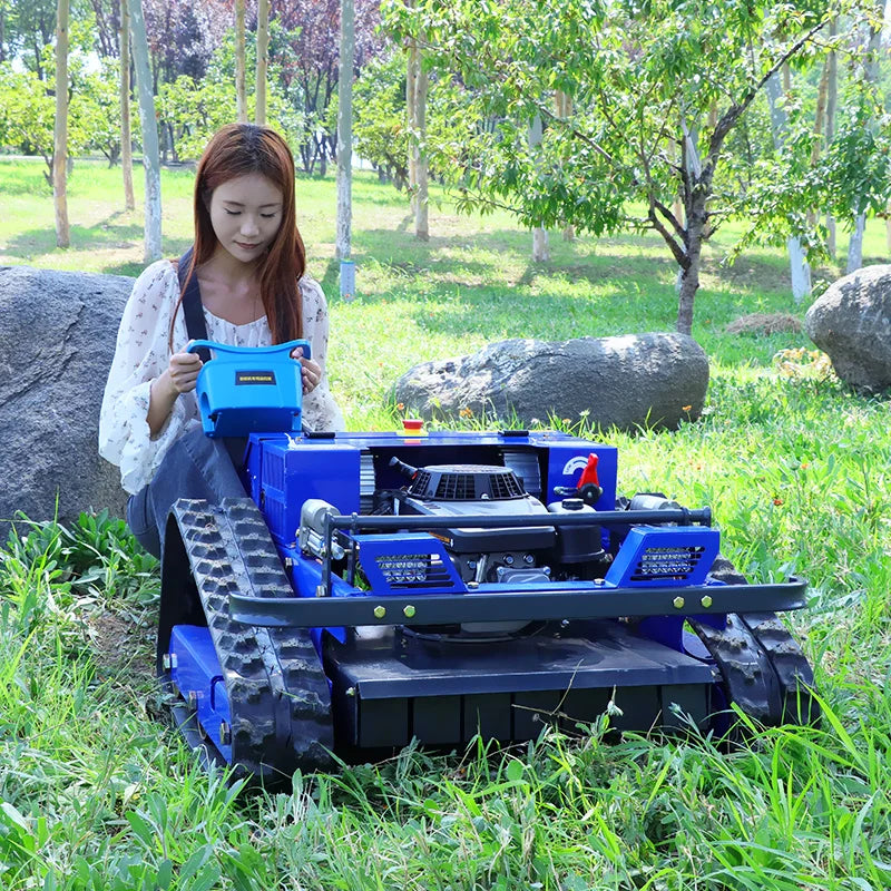 CUSTOMIZED TRACKED ALL-TERRAIN GRASS LAWN MOWER
