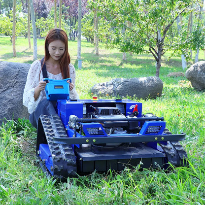 CUSTOMIZED TRACKED ALL-TERRAIN GRASS LAWN MOWER