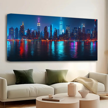 1.5in NEW YORK CITY SKYLINE CANVAS POSTER