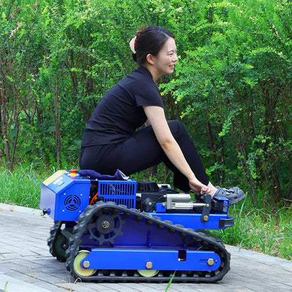 CUSTOMIZED TRACKED ALL-TERRAIN GRASS LAWN MOWER
