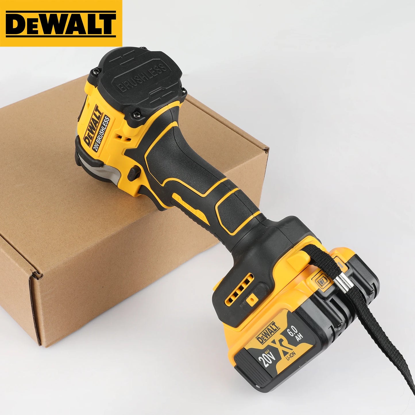 DEWALT DCF850 20V Cordless Lithium-Ion Screwdriver High-Torque 3-Speed Rechargeable Powerhouse for All Work Needs