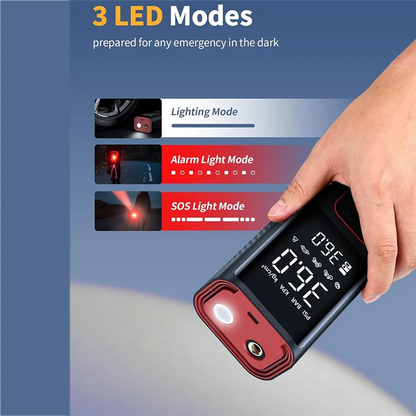 150 psi - CORDLESS PORTABLE AIR COMPRESSOR TIRE INFLATOR